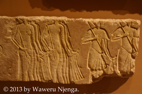 18th Dynasty Procession Bas-Relief