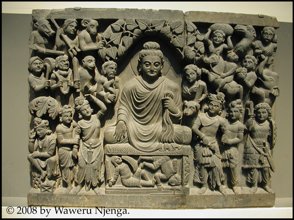 Gandahara Buddha Relief