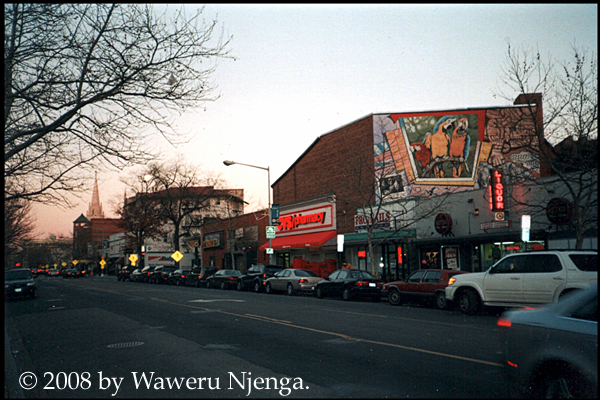 Dusk on Columbia Rd.