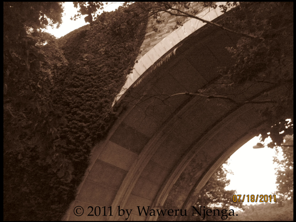 Underside of Rock Creek Bridge