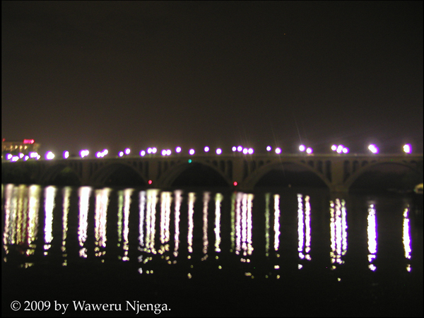 Key Bridge at sunset - 2