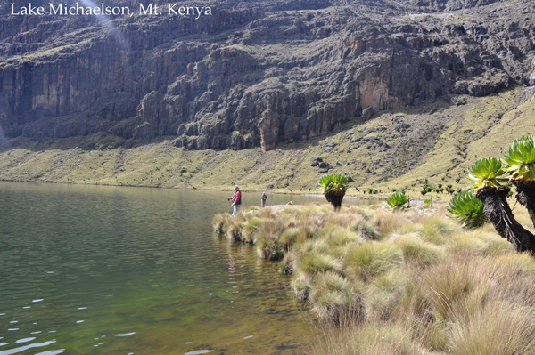 Lake Michaelson, Mt Kenya