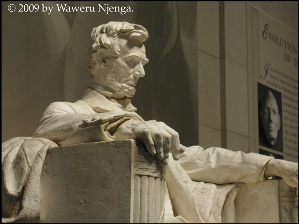 Lincoln Plaster Model