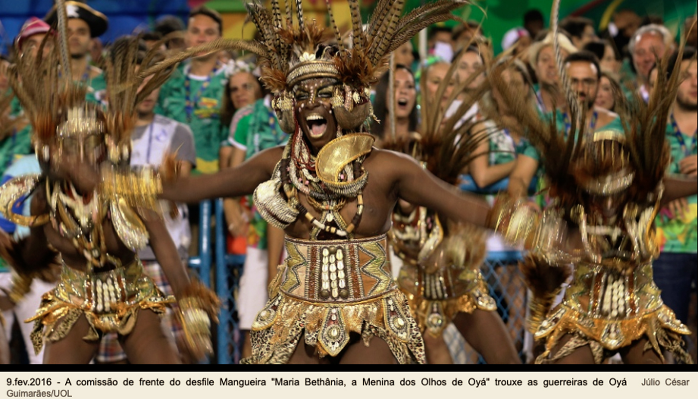 Samba dancer