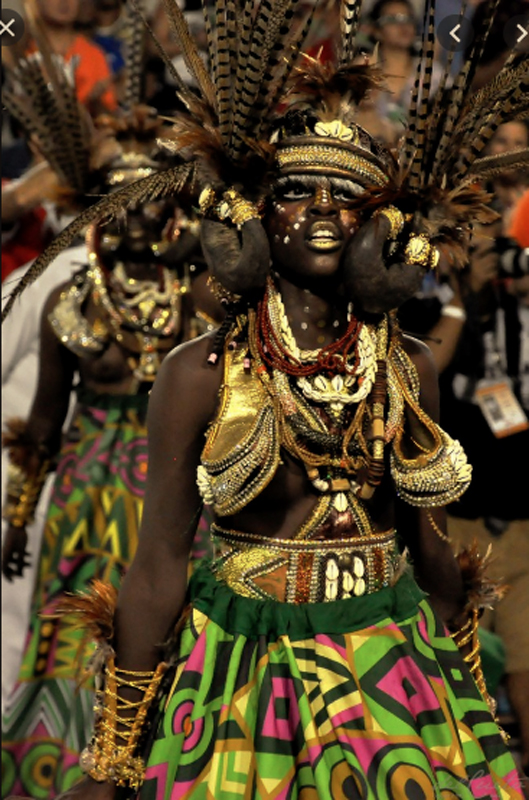 Samba dancer