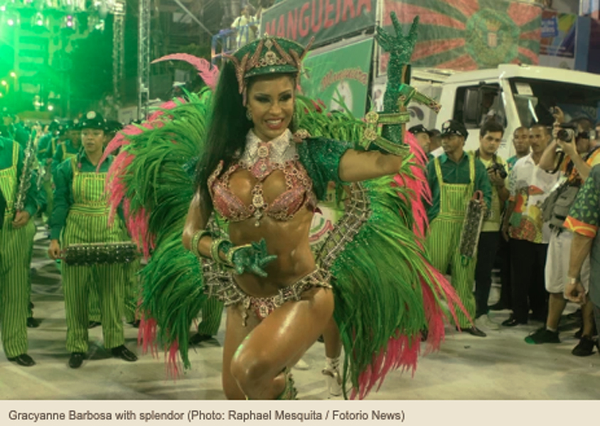 Samba dancer