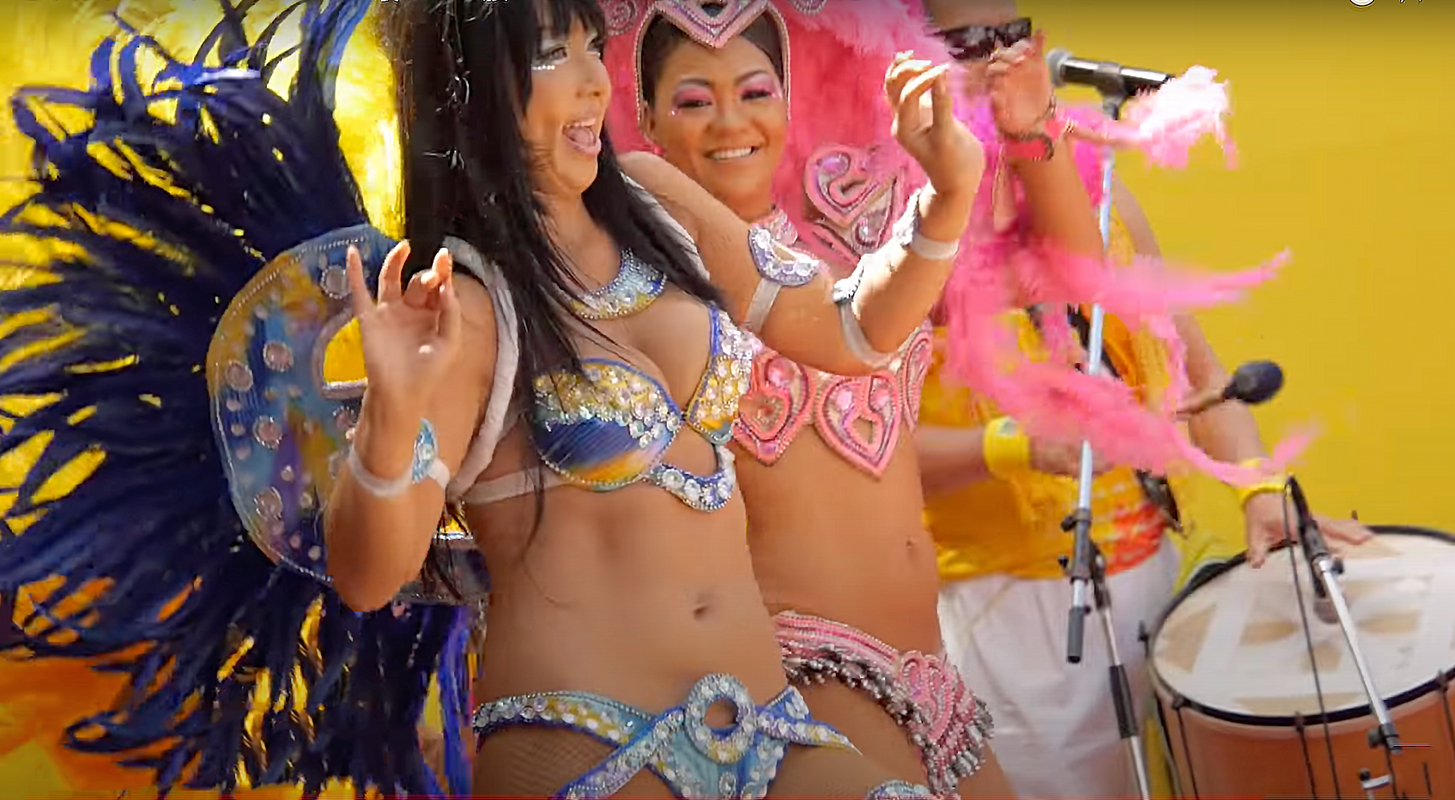 Samba dancer