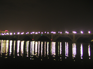 Key Bridge at sunset - 2