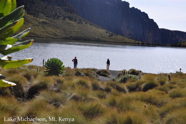 Lake Michaelson, Mt Kenya